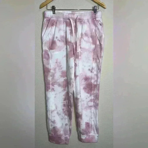 NWT Free People Pink Tie Dye Sweats Size Medium - Picture 4 of 8